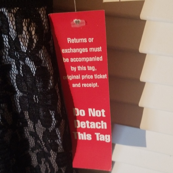 Lace Colorblock Dress - Picture 4 of 5